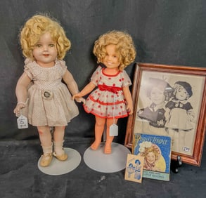 Ideal Shirley Temple Compo Doll, Vinyl Doll, More!