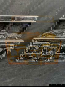 Antique Steel Toy Stove C.1900