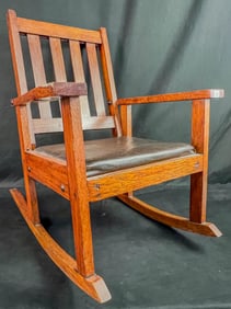Arts and Craft Child's Rocker c1920