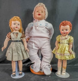 Group of 1950's dolls , Horsman, Walker