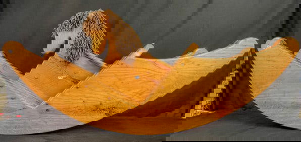 Vintage Hand Made Timberfell Rocking Horse