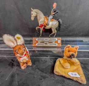 Steiff Bunny Bulldog Puppet, More!