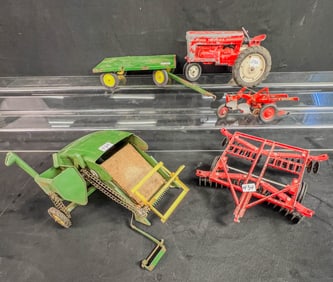 Vintage Ertl 1/16 Scale Die-Cast Farm Toys