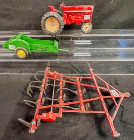 Vintage Ertl 1/16 Scale Die-Cast Farm Toys