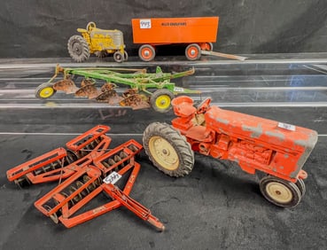 Vintage Ertl 1/16 Scale Die-Cast Farm Toys