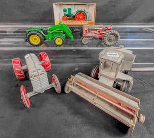 Vintage Group of  Ertl  Die-Cast Farm Toys, Ertl,