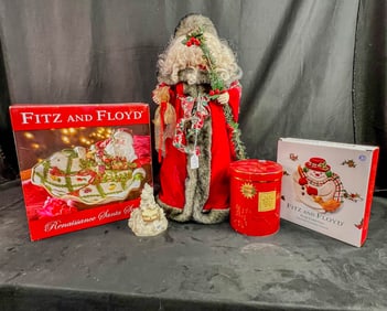 Group of Christmas Decorations