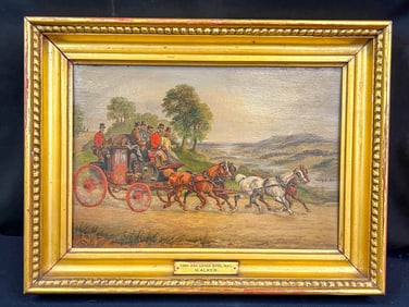Henry Alken Oil on Board C.1840's