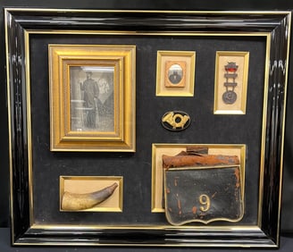 General Winfield Scott Hancock Daguerreotype and related Civil War Memorabilia C1860's