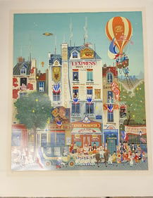 Hiromichi Yamagata Serigraph C1978