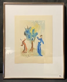 Salvador Dali Lithograph "The Tree of Penitence" Artist Proof C1960