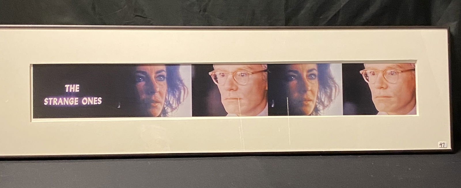 John Waters C-Print Collage Numbered 5/5 C.2006: A photo collage of 5 c-prints by American artist and director John Waters (1946- ) titled "The Strange Ones" numbered 5 in an edition of 5. This depicts color prints taken of the title, Elizabeth Tayl