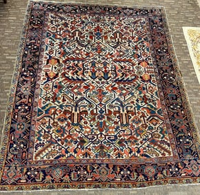 Antique Persian Tribal Room Sized Rug