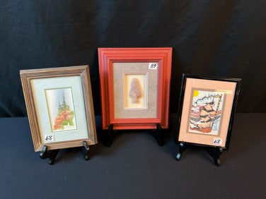 A Group of Three Indian Art Pieces