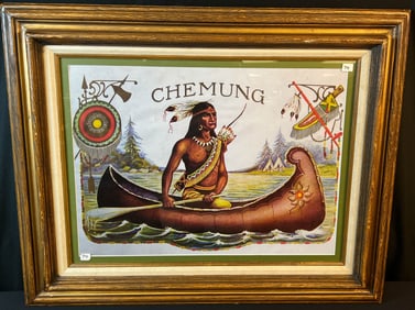An Indian Repop Chemung Print