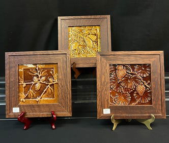 Mission Arts and Crafts Framed Tiles