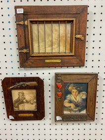 Mission Arts and Crafts Fumed Oak Framed Prints