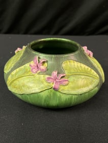 Mission Arts and Crafts Style Wood Violet Bowl
