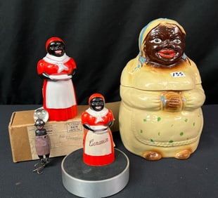 A Group of Black Memorabilia
