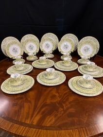 Wedgwood China in Wildflower Pattern