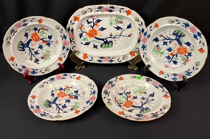 Early Mason Ironstone Gaudy Welsh China
