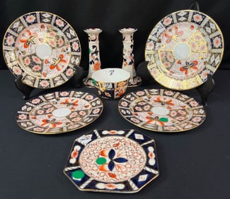Group of Imari and Mandalay English China