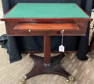 Boston Mahogany Adjustable Writing Desk c.1810-1830
