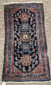 Antique Turkish Tribal Hand Tied Rug