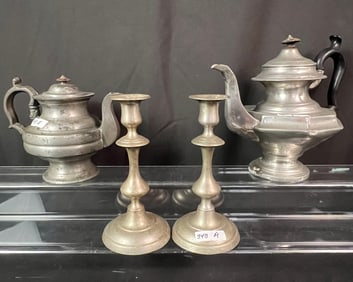Two 18th Century Tea Pots and More