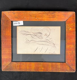 An 18th Century American Folk Art Calligraphy