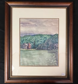 Gerrit Sinclair Watercolor c1928