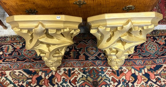 Plaster Architectural Shelves from a Church c. 1880s