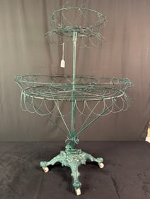 Victorian 2 Tiered Wire Planter
