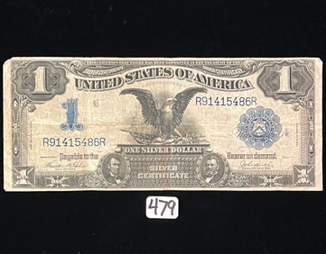 A One Dollar Silver Certificate From 1899