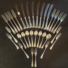 Steiff Sterling Flatware Set Service for 8
