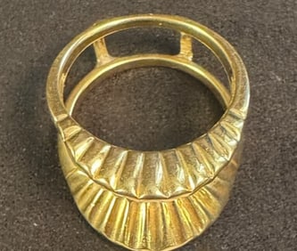 14K Gold Ladies Double Ring