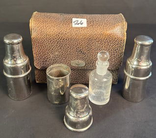 German Art Deco 3 Bottle Perfume Set