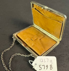Sterling Edwardian Ladies Coin Clutch Wallet c. 1910