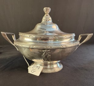 Early English Covered Sauce Server