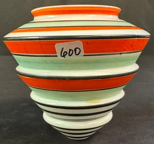 Art Deco Milk Glass Skyscraper Globe c1930's