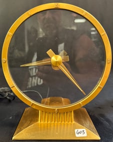 Jefferson Electric Golden Hour Mystery Clock C1950's