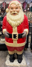 Rare 1963 Blow Mold Santa by Polk Brothers