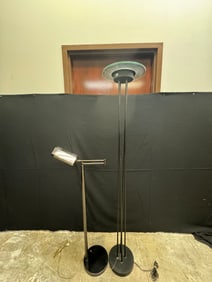 2 Post Modern Floor Lamps C.1980's