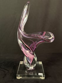 David Goldhagen Art Glass Sculpture c1993