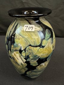 Robert Eickholt Hand Blown Vase c2005