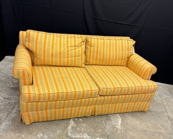 Baker Duck Down Silk Loveseat