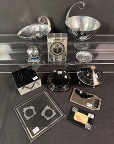 Group of Art Deco Accessories and Serving Pieces, Chase, More!