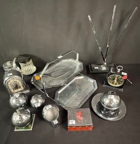 Art Deco Chrome Lot