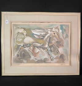 Guy Maccoy Signed Lithograph, Signed C1977