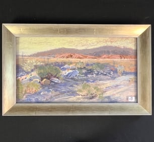 Molly Lipsher Impressionist Pastel late 20th Century